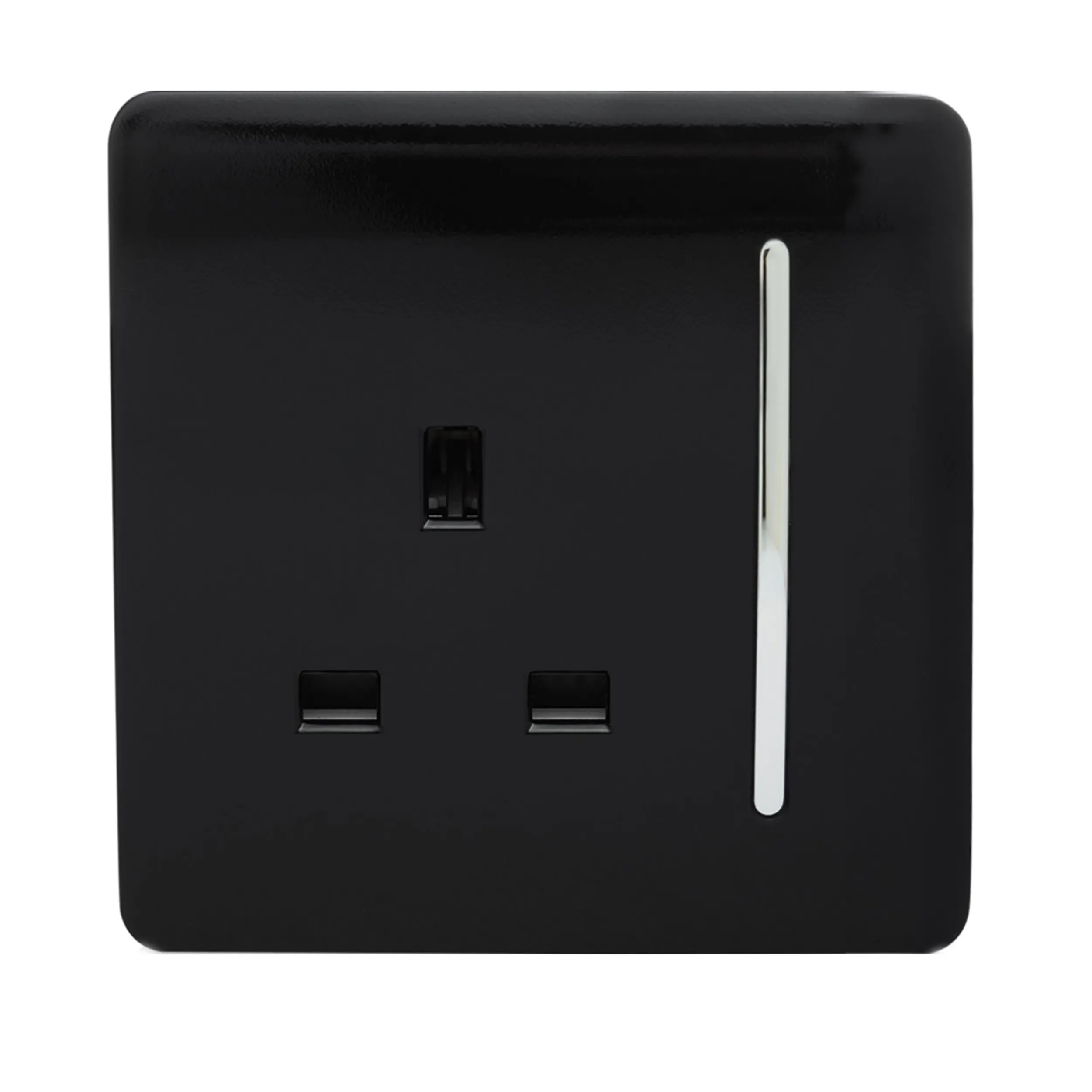 ART-SKT13BK  1 Gang 13Amp Switched Single Socket Gloss Black